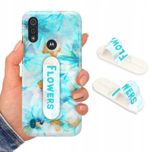 Etui + Uchwyt do MOTOROLA E6S Obudowa Modne Wzory