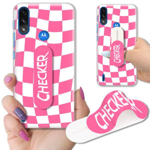 Etui + Uchwyt do MOTOROLA E7 POWER/E7i Modne Wzory