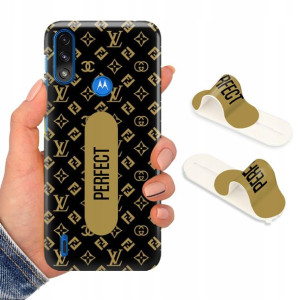 Etui + Uchwyt do MOTOROLA E7 POWER/E7i Top Wzory