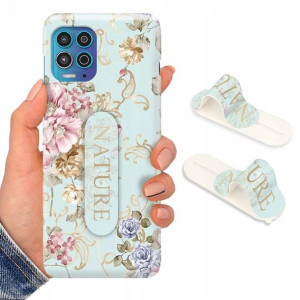 Etui + Uchwyt do MOTOROLA EDGE S Case Modne Wzory