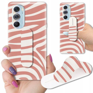 Etui + Uchwyt do MOTOROLA EDGE X30 Modne Top Wzory