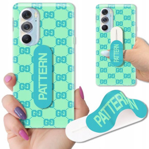 Etui + Uchwyt do MOTOROLA EDGE X30 Piękne Wzory