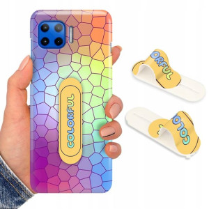 Etui + Uchwyt do MOTOROLA G 5G PLUS Piękne Wzory