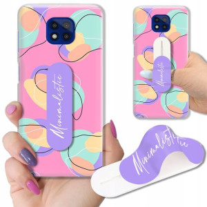 Etui + Uchwyt do MOTOROLA G POWER 2021 Modne Wzory