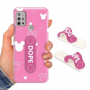 Etui + uchwyt do MOTOROLA G10 Obudowa Case Wzory