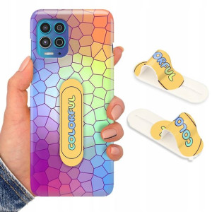 Etui + Uchwyt do MOTOROLA G100 Case Piękne Wzory