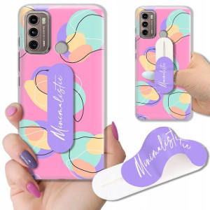 Etui + Uchwyt do MOTOROLA G60 4G Case Letnie Wzory