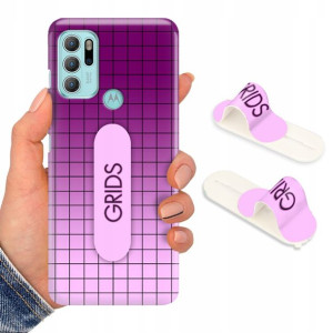 Etui + Uchwyt do MOTOROLA G60s Obudowa Modne Wzory
