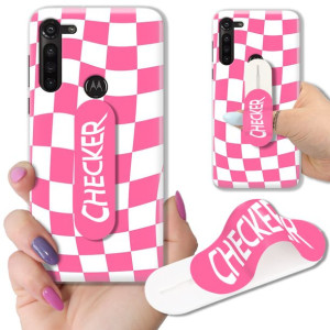 Etui + Uchwyt do MOTOROLA G8 POWER Modne Top Wzory