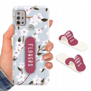 Etui + UCHWYT do MOTOROLA MOTO G10 POWER Case Wzór