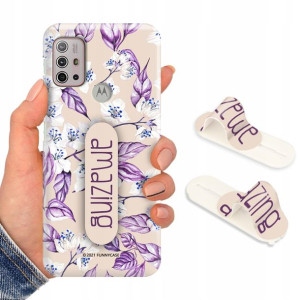 Etui + UCHWYT do MOTOROLA MOTO G10 POWER Case Wzór