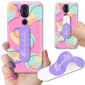 Etui + Uchwyt do NOKIA 8.1/ X7 Case Letnie Wzory