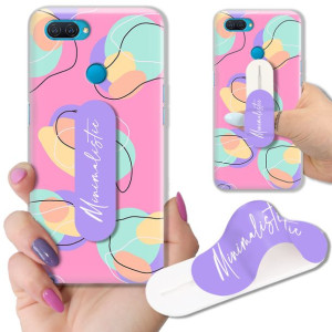 Etui + Uchwyt do OPPO A12 Case Modne Letnie Wzory