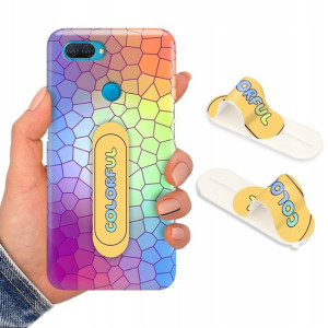 Etui + Uchwyt do OPPO A12 Obudowa Piękne Wzory