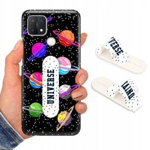Etui + Uchwyt do OPPO A15S Obudowa Modne Wzory