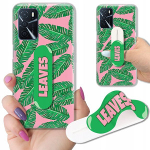 Etui + Uchwyt do OPPO A16s Case Modne Letnie Wzory