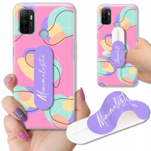 Etui + Uchwyt do OPPO A53S Case Modne Letnie Wzory