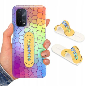 Etui + Uchwyt do OPPO A54 5G Obudowa Piękne Wzory