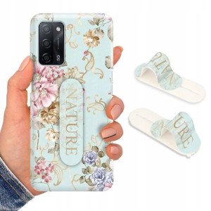 Etui + Uchwyt do OPPO A55 5G Obudowa Modne Wzory