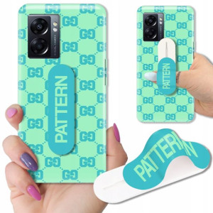 Etui + Uchwyt do OPPO A57 5G Obudowa Piękne Wzory