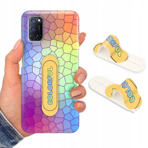 Etui + Uchwyt do OPPO A72 Obudowa Piękne Wzory