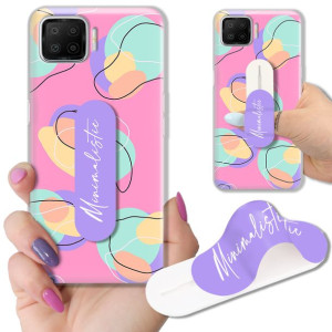 Etui + Uchwyt do OPPO A73 Case Modne Letnie Wzory