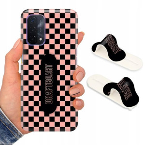 Etui + Uchwyt do OPPO A74 5G Obudowa Modne Wzory