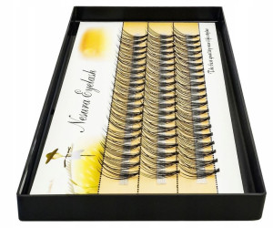 Rzęsy Nesura Eyelash Kępki Rzęs Jedwabne 12mm