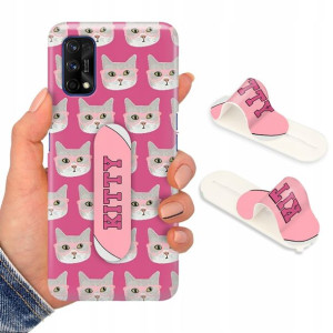 Etui + Uchwyt do REALME 7 PRO Obudowa Modne Wzory