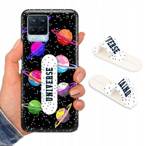 Etui + Uchwyt do REALME 8 PRO Obudowa Modne Wzory