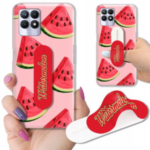 Etui + Uchwyt do REALME 8i Case Modne Letnie Wzory