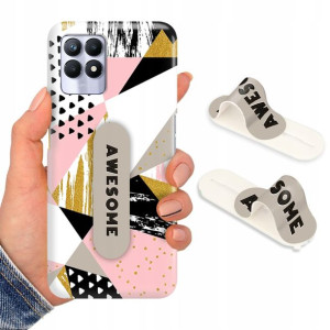 Etui + Uchwyt do REALME 8i Obudowa Modne Wzory