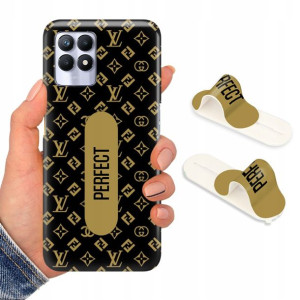 Etui + Uchwyt do REALME 8i Obudowa Piękne Wzory