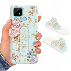 Etui + Uchwyt do REALME C12 RMX2193 Modne Wzory