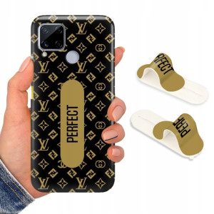 Etui + Uchwyt do REALME C15 Obudowa Piękne Wzory