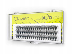 Kępki Rzęsy Clavier Du2o Double Volume 12 Mm