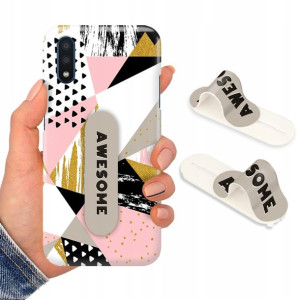 Etui + Uchwyt do SAMSUNG A01 Obudowa Modne Wzory