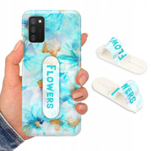 Etui + Uchwyt do SAMSUNG A02S Obudowa Modne Wzory