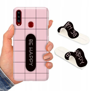 Etui + Uchwyt do SAMSUNG A20s Obudowa Modne Wzory