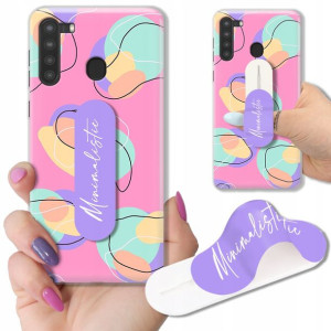 Etui + Uchwyt do SAMSUNG A21 Case Letnie Top Wzory