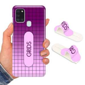 Etui + Uchwyt do SAMSUNG A21s Obudowa Modne Wzory