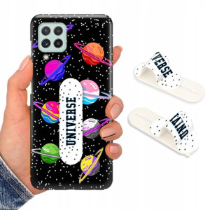 Etui + Uchwyt do SAMSUNG A22 4G Case Modne Wzory