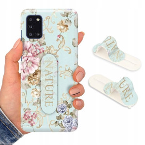 Etui + Uchwyt do SAMSUNG A31 Obudowa Modne Wzory