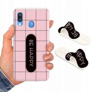 Etui + Uchwyt do SAMSUNG A40 Obudowa Modne Wzory