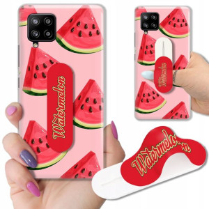 Etui + Uchwyt do SAMSUNG A42 5G Case Letnie Wzory