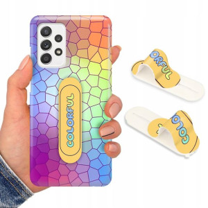 Etui + Uchwyt do SAMSUNG A52 Obudowa Piękne Wzory