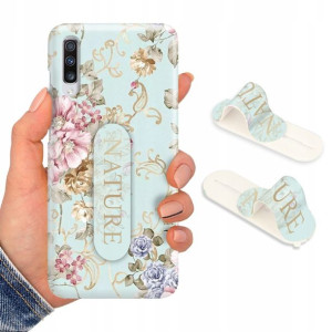 Etui + Uchwyt do SAMSUNG A70/ A70S Modne Wzory