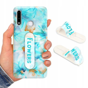 Etui + Uchwyt do SAMSUNG A70e Obudowa Modne Wzory