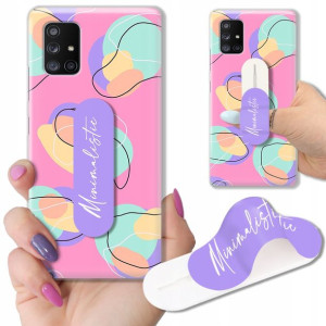 Etui + Uchwyt do SAMSUNG A71 5G Case Letnie Wzory