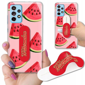 Etui + Uchwyt do SAMSUNG A73 5G Case Letnie Wzory